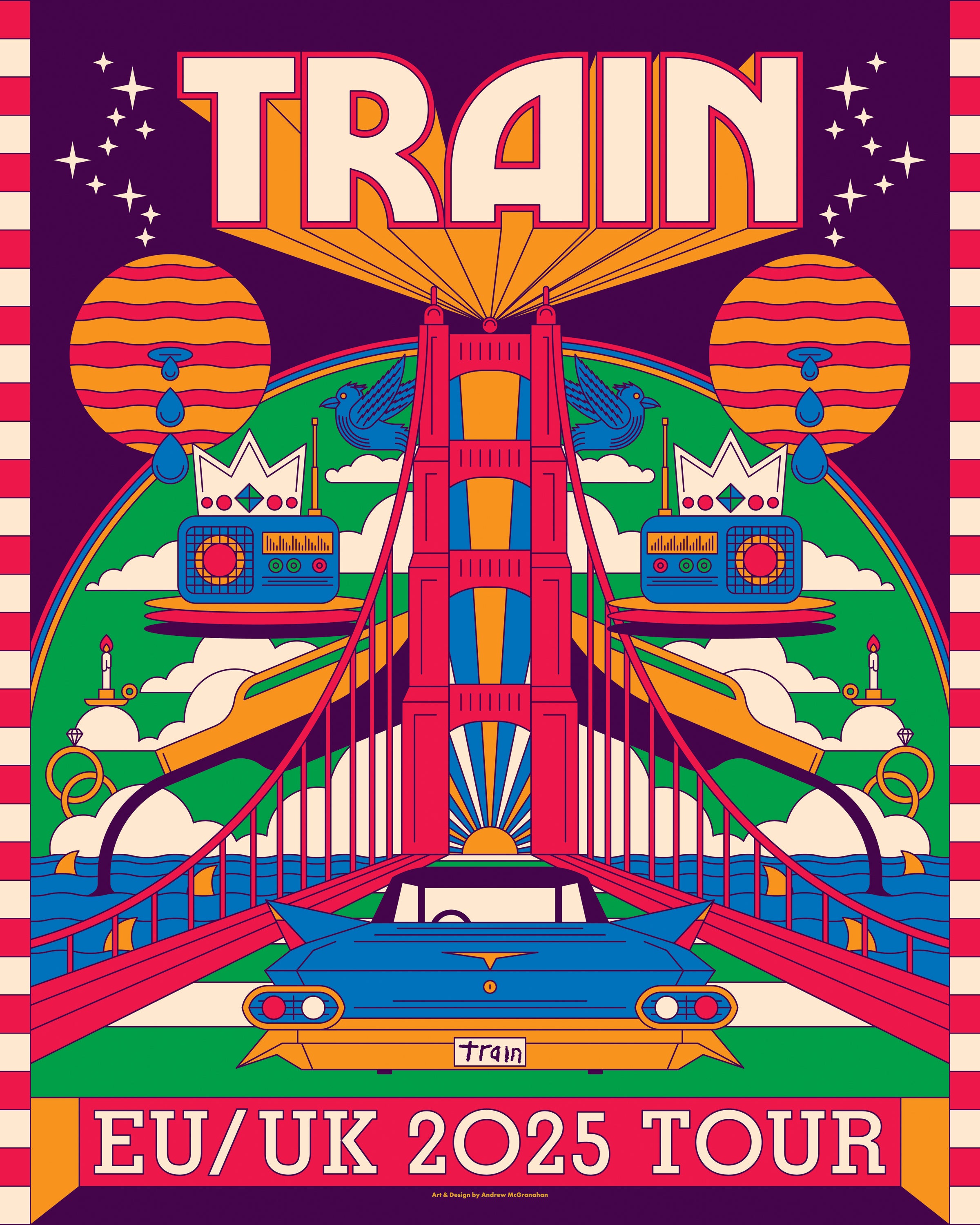 Just Announced EU/UK 2025 Tour! Train