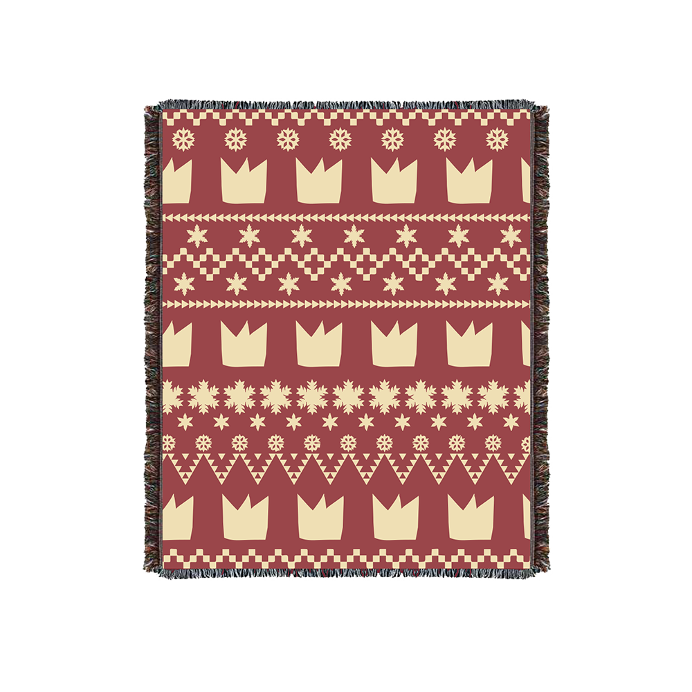 Crown Pattern Blanket