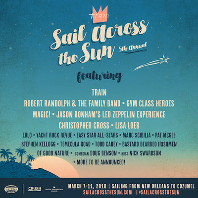 THE 2018 SAIL ACROSS THE SUN LINE-UP IS HERE!
