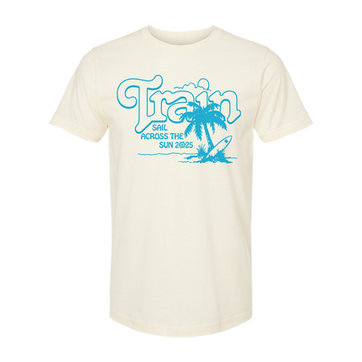 Sail Across The Sun 2025 Palm Tree Lineup T-Shirt