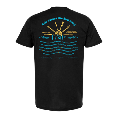 Sail Across The Sun 2025 Sunny Lineup T-Shirt