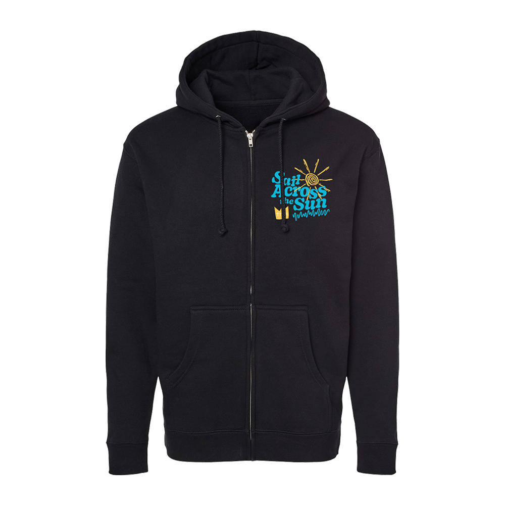 Sail Around The Sun 2025 Sunny Lineup Zip Hoodie