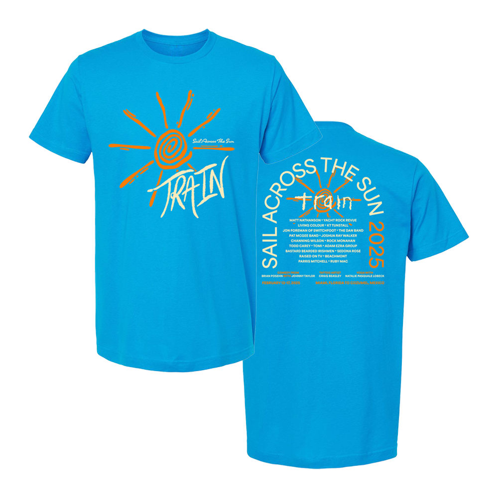 Sail Across The Sun 2025 Sunshine Lineup T-Shirt